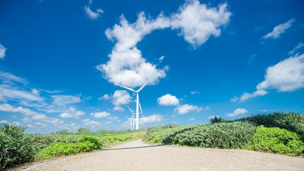 ▲▼草漯沙丘地質公園的潮音海觀景步道完工。（圖／桃園市政府提供）