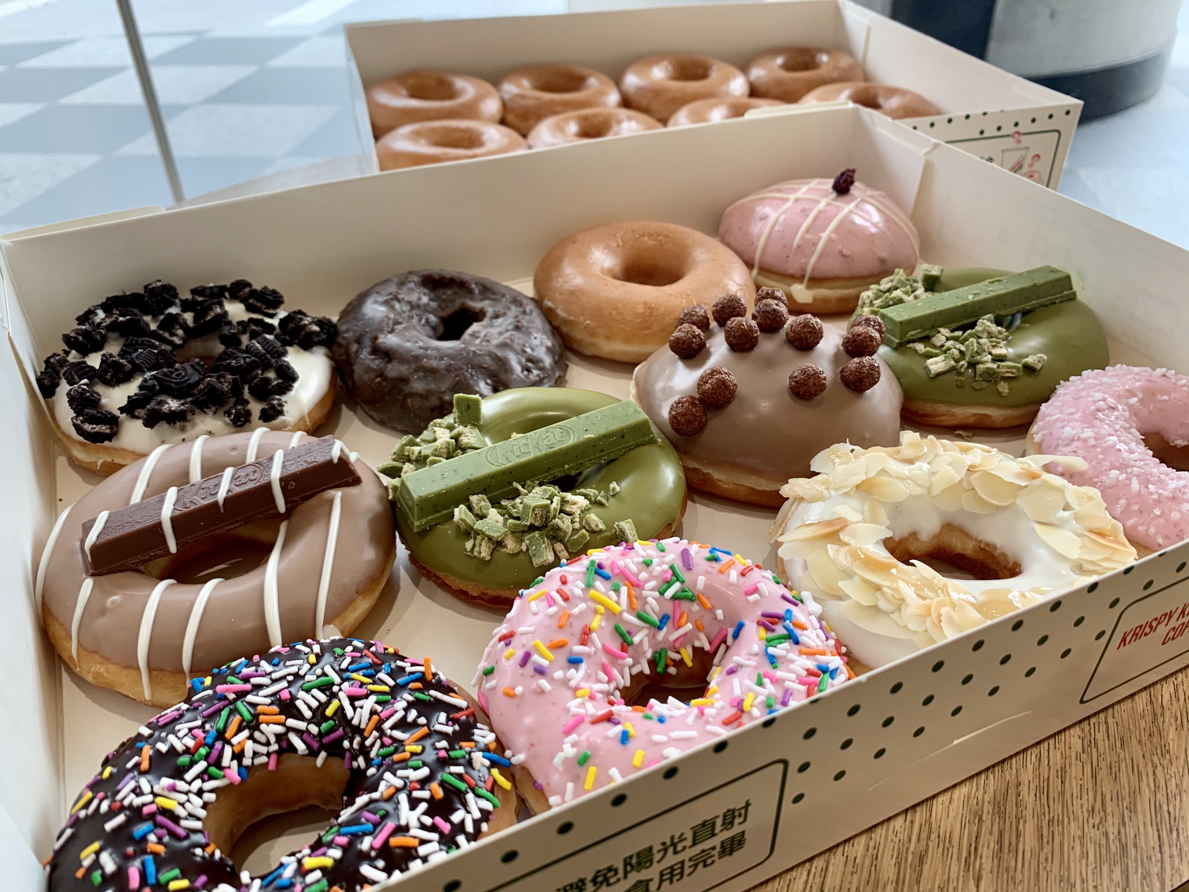 鄉親們筆記 Krispy Kreme限時27天 快閃台中 首日還有買1盒送6顆甜甜圈 Ettoday旅遊雲 Ettoday新聞雲