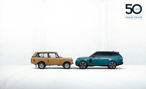 Range Rover限量發佈50週年紀念版　完美復刻初代藍色經典塗裝（圖／翻攝自Land Rover）