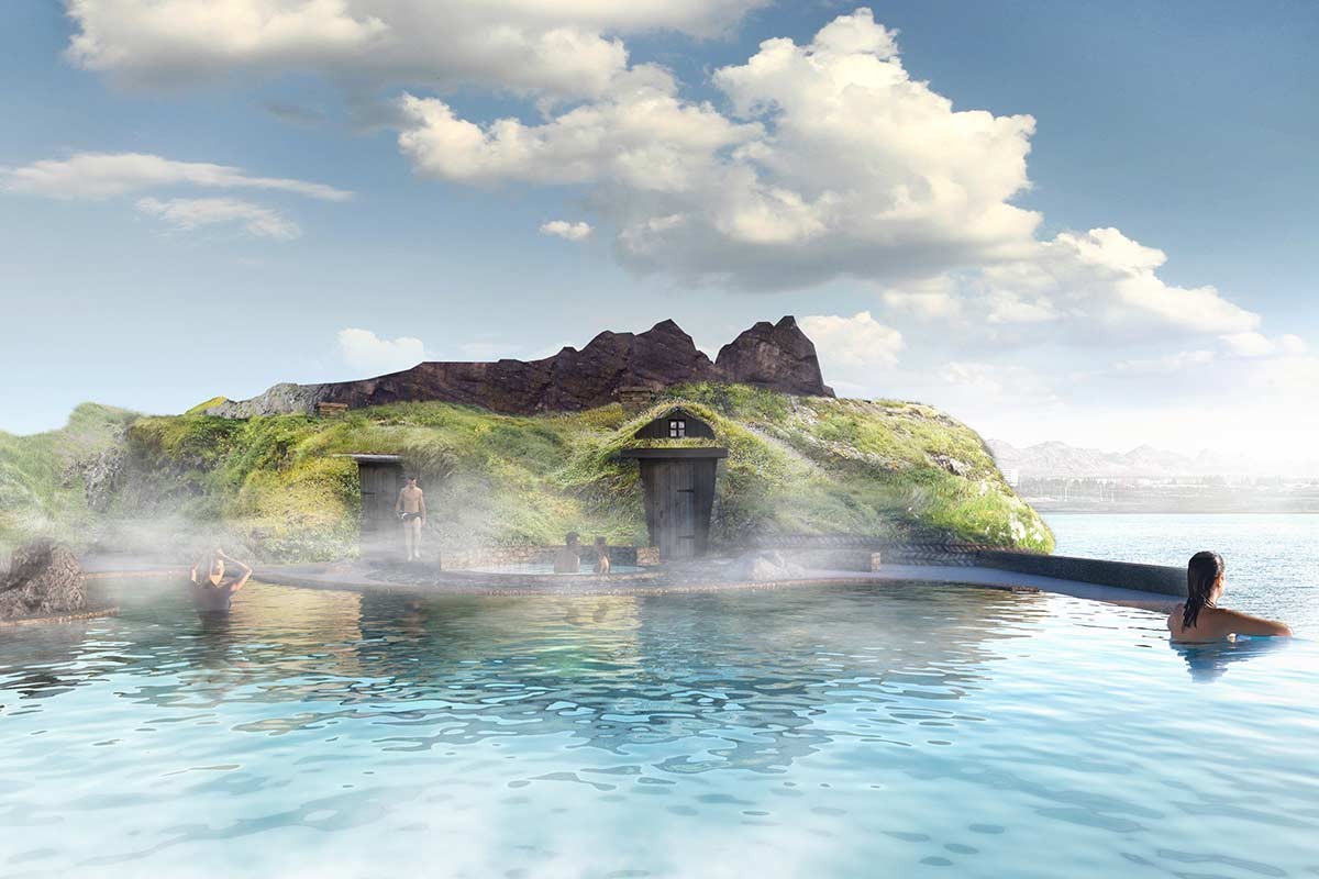 ▲▼冰島人工潟湖改建為無邊際溫泉（圖／翻攝自skylagoon.com）