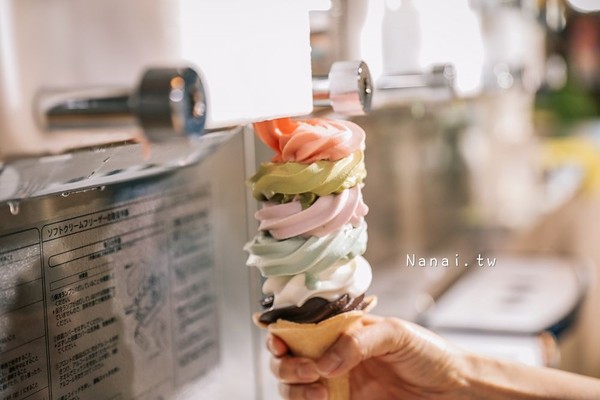 ▲彰化「彩虹霜淇淋」。（圖／《Nana愛旅行札記》提供）