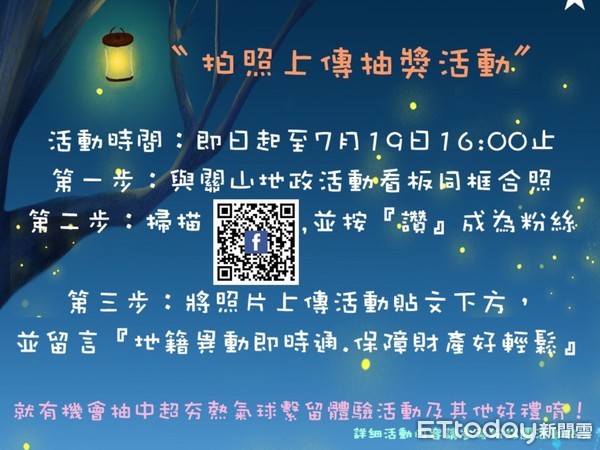 ▲關山地政事務所聯合戶政事務所與鎮內幼兒園合作彩繪熱氣球，打造『小小光點區』。（圖／台東縣政府提供，下同）