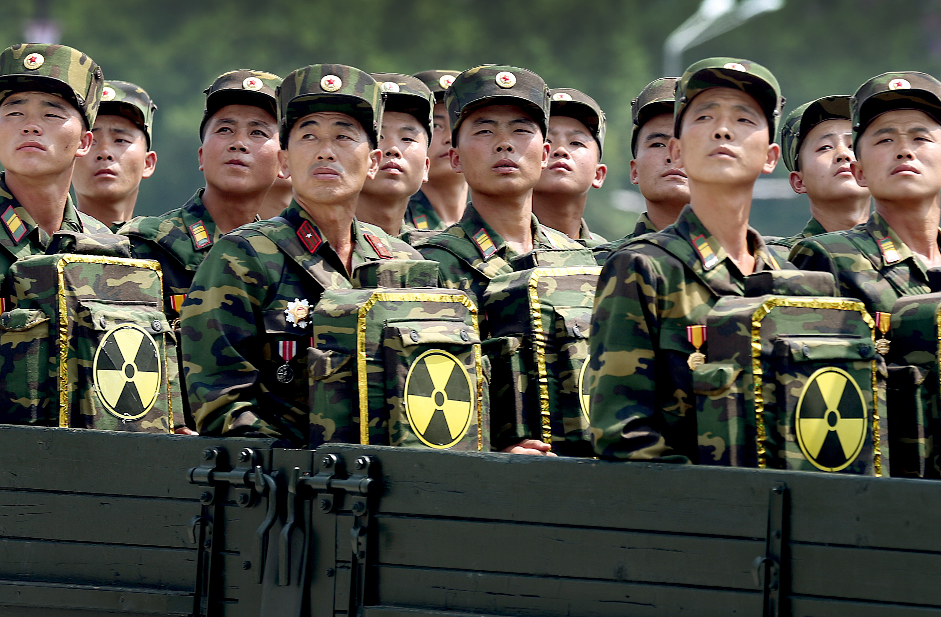 ▲▼北韓以核武恫嚇，使南韓政壇討論擁核論。（示意圖／達志影像／美聯社）
