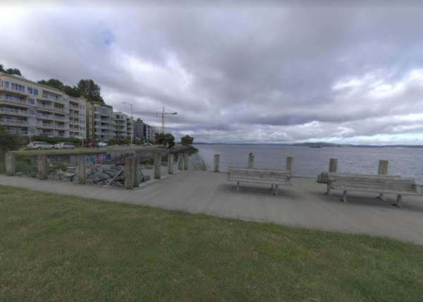 ▲美國西雅圖西區（West Seattle）海灘的月神遊樂園（Luna Park）。（圖／翻攝Google Map）