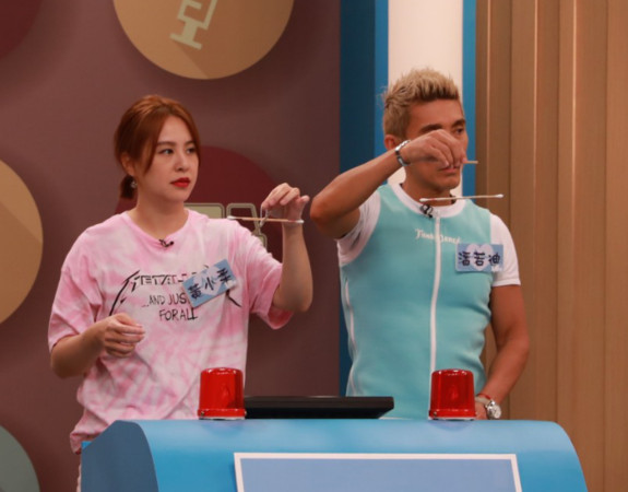 ▲▼黃小柔、潘若迪。（圖／民視提供）