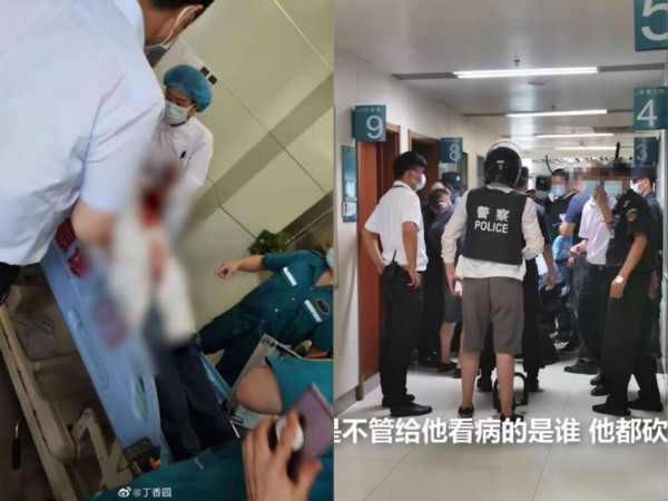 泌尿病沒治好...他拿刀亂砍2醫師:反正活不成了!倒臥血泊「白袍染紅了」