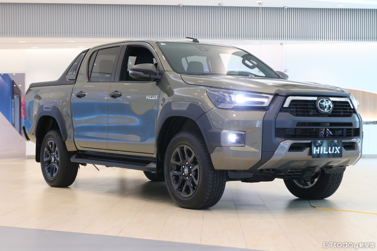 ▲146萬！TOYOTA「HILUX皮卡車」小改款預購開跑　質感性能大提升。（圖／記者張慶輝攝）