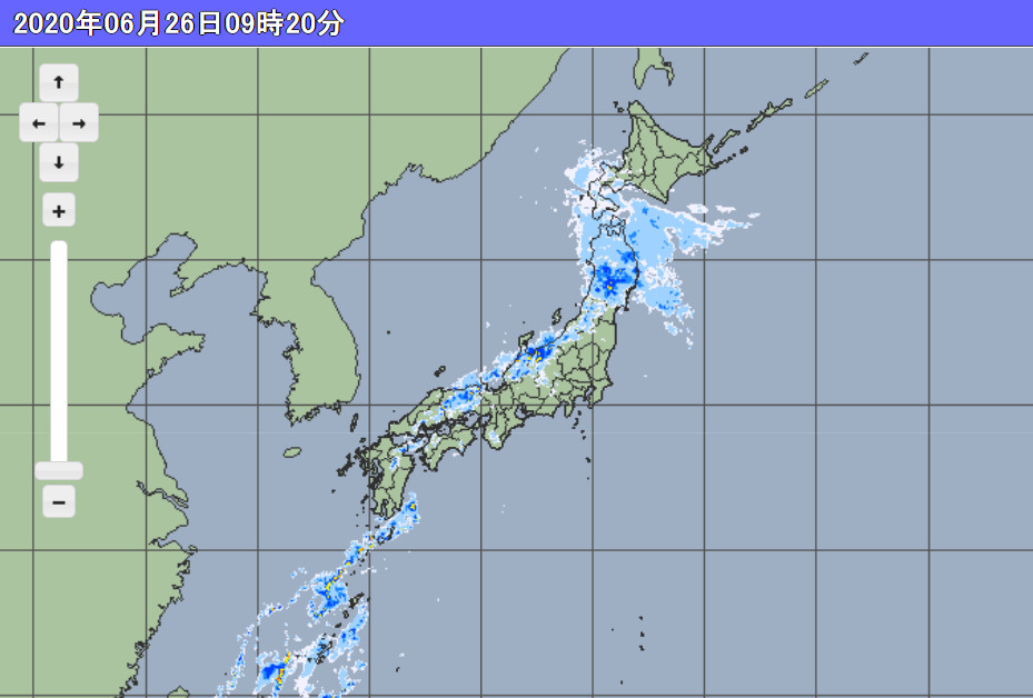 ▲▼ 日本大雨。（圖／取自氣象廳）