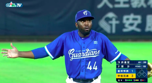 ▲索沙 。（圖／CPBL.TV）