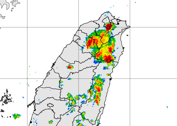 ▲▼大雨特報。（圖／中央氣象局）