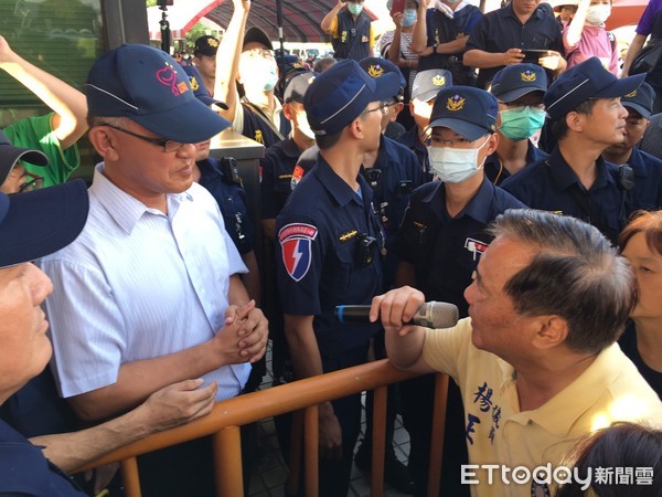 ▲中彰投縣市長大團結，力抗空污。（圖／記者鄧木卿攝）