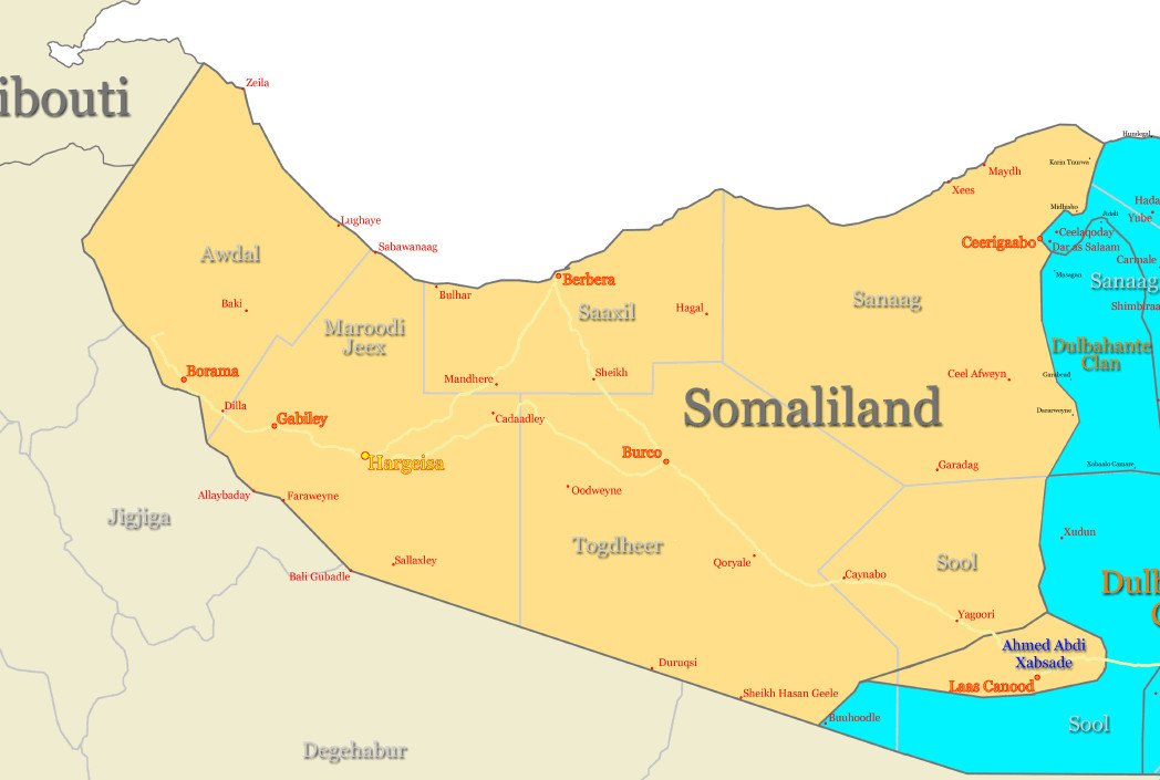 ▲▼截至2008年3月21日的索馬利蘭地圖。（圖／翻攝自維基百科）