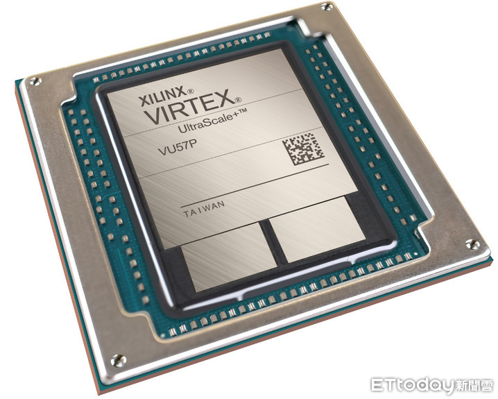 ▲賽靈思Virtex UltraScale+ VU57P FPGA。（圖／賽靈思提供）