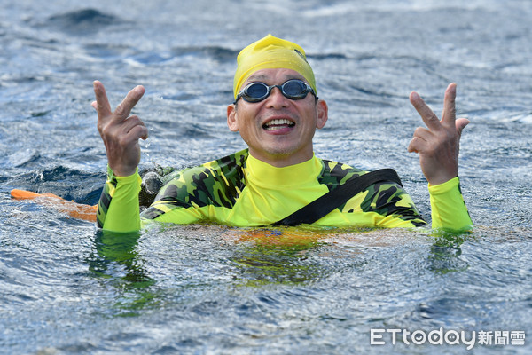 ▲▼ 綠島長泳邁入第10年，近千名選手完成長泳挑戰。（圖／記者楊鈞典翻攝，下同）