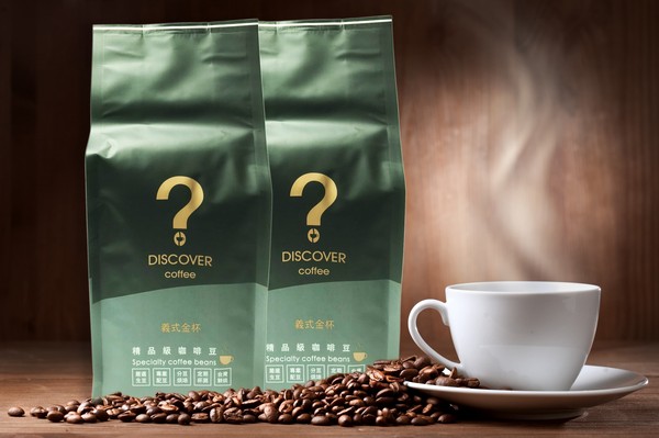 DISCOVER COFFEE義式金杯精品咖啡豆（圖／東森購物提供）