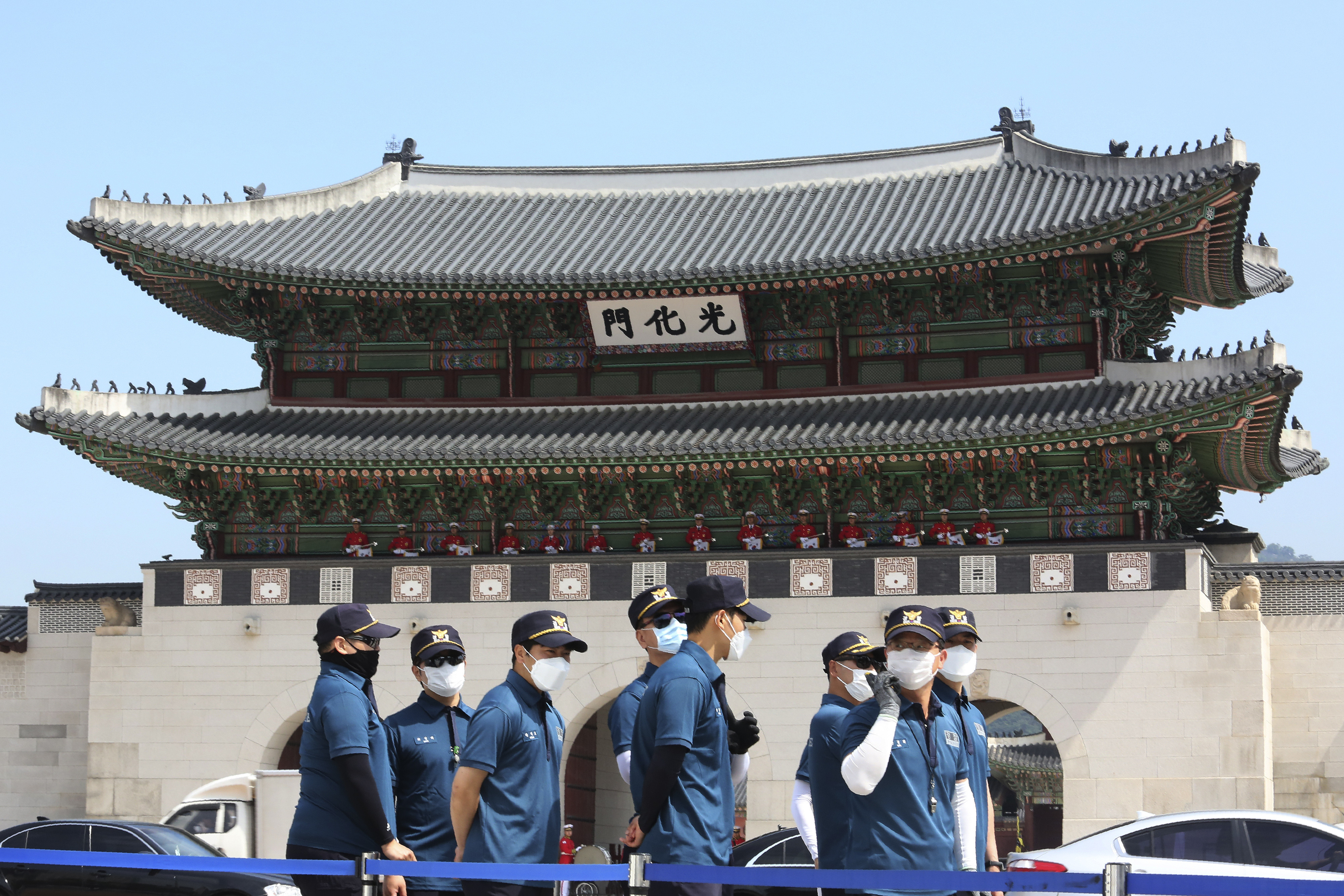 ▲▼南韓當局宣布，12日起將廢除口罩公賣制。（圖／達志影像／美聯社）