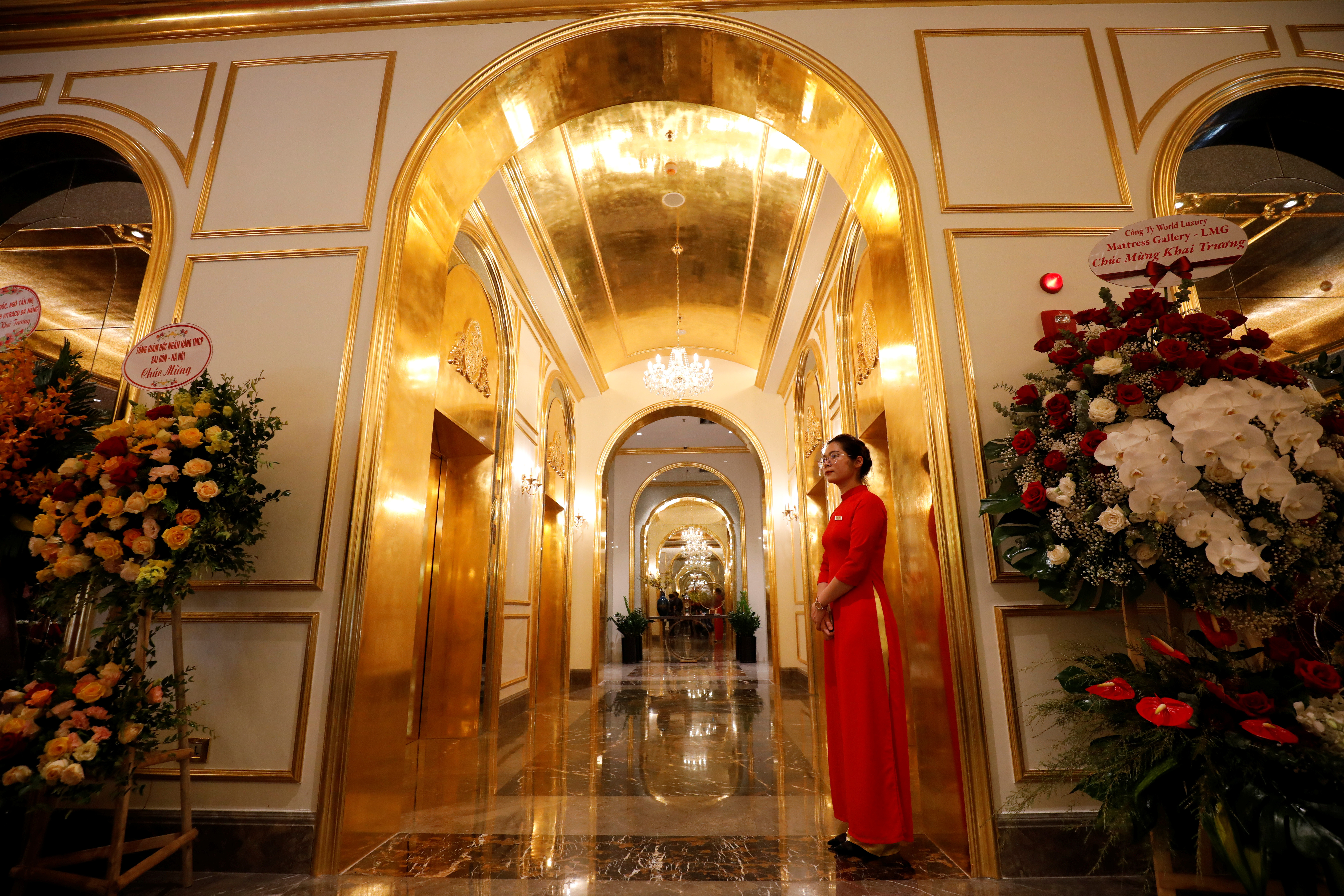 ▲▼越南金湖飯店Dolce Hanoi Golden Lake luxury hotel（圖／路透社）