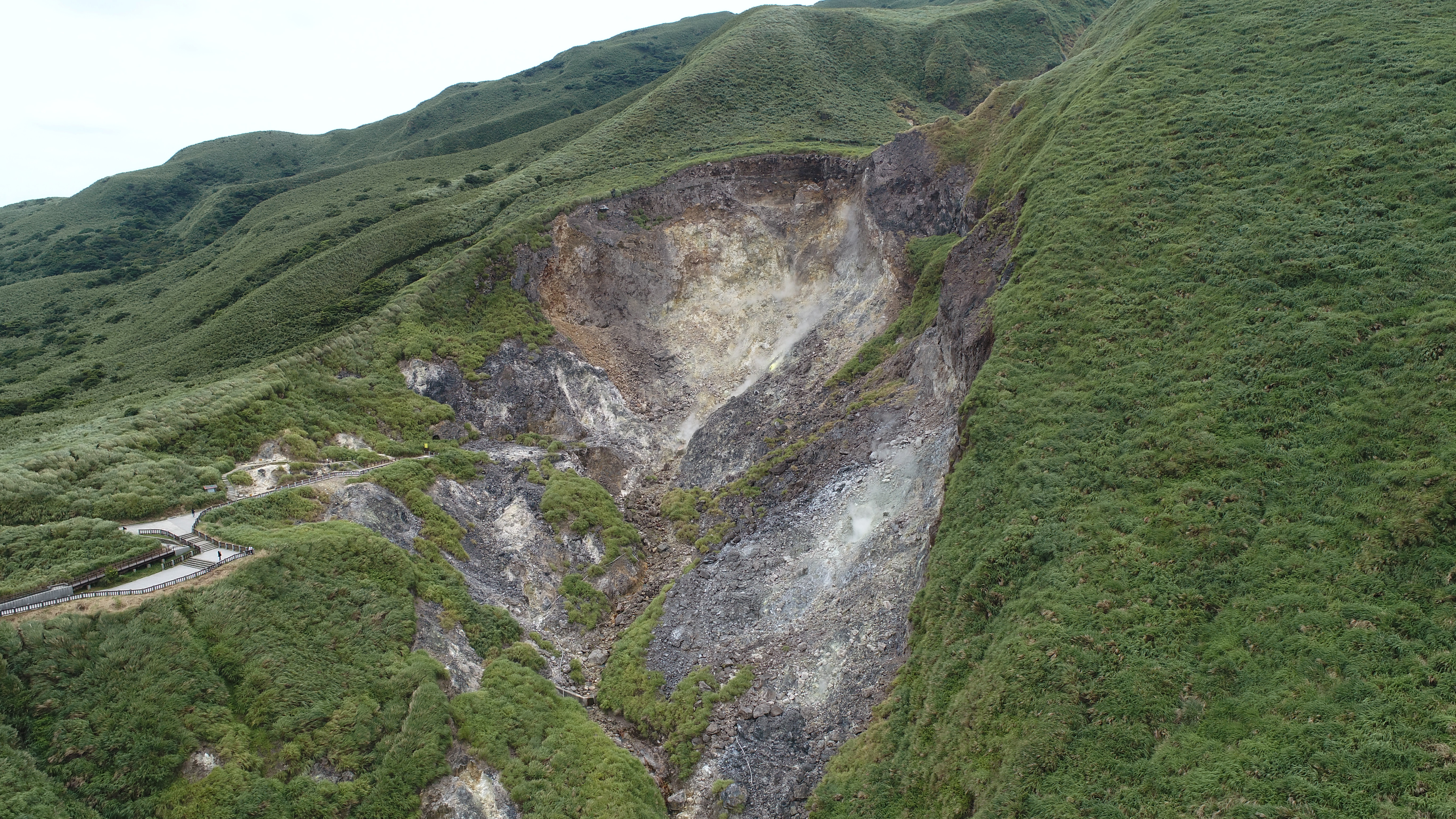 ▲▼大屯火山空拍。（圖／記者林振民攝）營陽企字第1091002858號