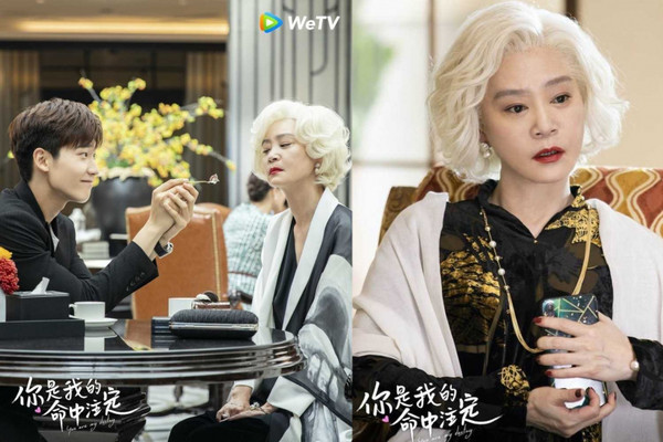 劉雪華在新劇中飾演男主角的奶奶。（圖／WeTV提供）