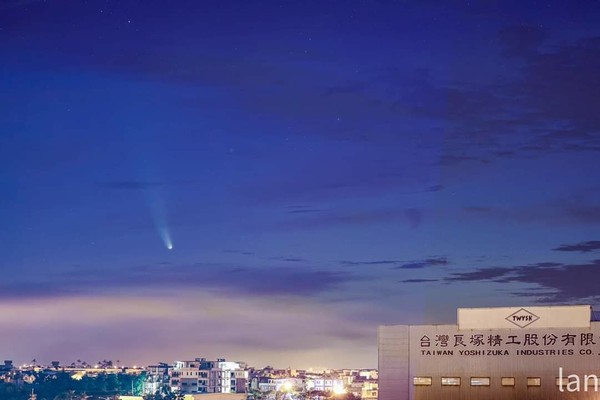 ▲▼宜蘭星空迷Ian Cheng拍尼歐懷茲彗星C/2020 F3（NEOWISE），網說幻妙奇景。（圖／Ian Cheng提供，下同）