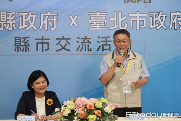 ▲▼台北市長柯文哲11日到訪雲林。（圖／記者楊亞璇攝）