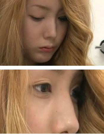 兩年來第一次卸妝的裴達美。