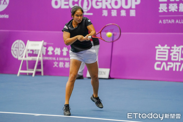 【圖三】楊亞依去年在台北海碩盃拿到WTA個人首勝（圖／海碩整合行銷提供）