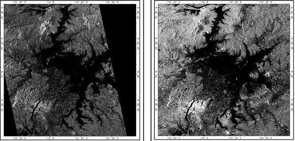 ▲鄱陽湖衛星圖。（圖／翻攝自「中華城市地理」微博）