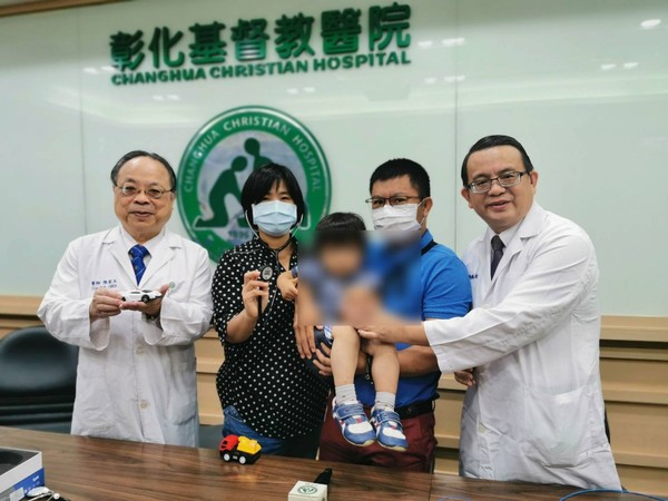 ▲彰基使用3D定位無輻射手術治癒黃姓幼童的心律不整。（圖／彰化基督教醫院提供）