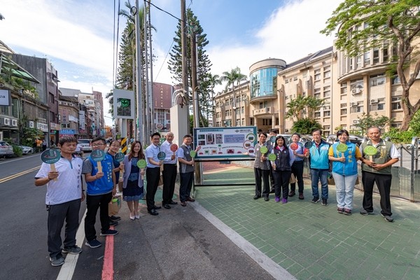 ▲桃園啟用全台首創車速微笑偵測提醒系統。（圖／市府提供）