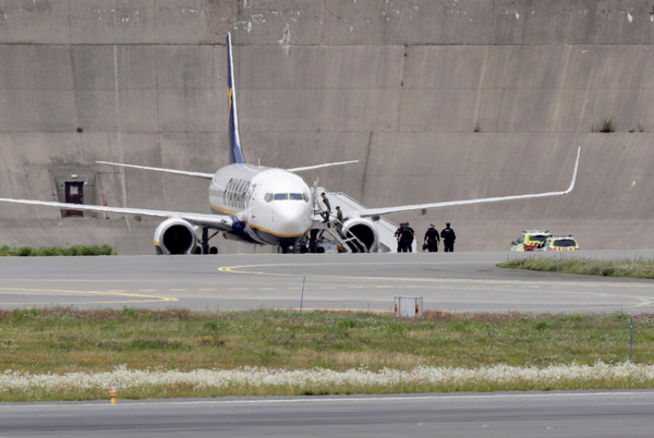 ▲愛爾蘭瑞安航空（Ryanair）於17日遭遇恐嚇事件。（圖／路透）