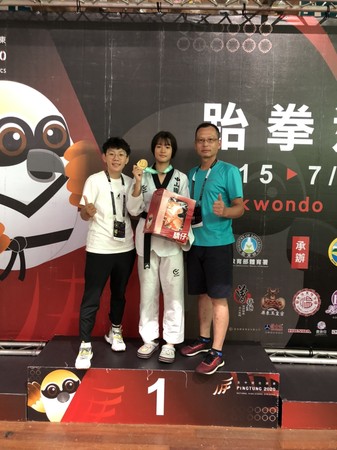 ▲109全中運國女組59公斤級金牌朱曼琳。（圖／選手提供）