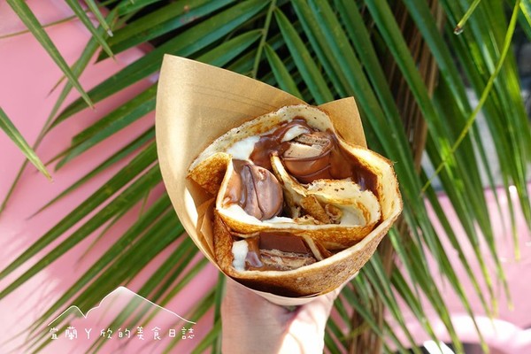 ▲▼宜蘭頭城法式薄餅Holy Crêpe，工匠家閣樓小木屋民宿。（圖／宜蘭ㄚ欣的美食日誌臉書專頁授權提供）