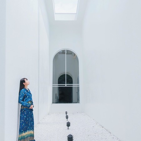 ▲達麗陽明大苑接待中心。（圖／IG@xx.delphine.xx提供，請勿隨意翻拍，以免侵權）