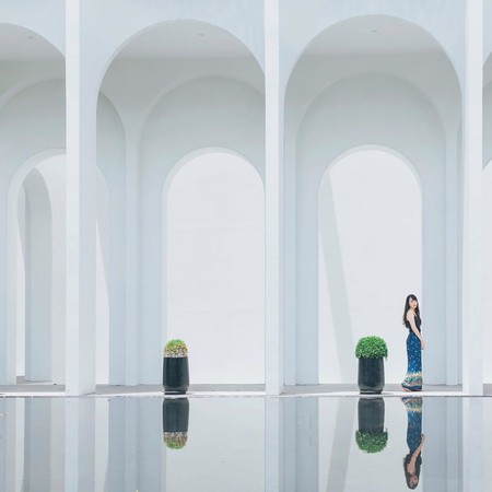 ▲達麗陽明大苑接待中心。（圖／IG@xx.delphine.xx提供，請勿隨意翻拍，以免侵權）