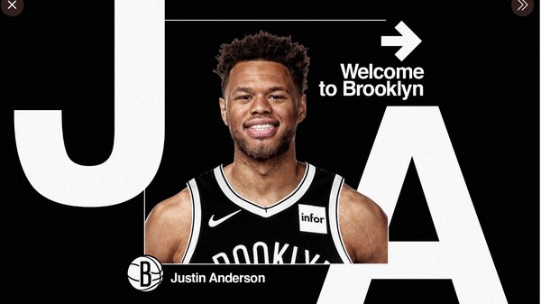 ▲▼籃網新援安德森的復賽之路有些曲折。（圖／翻攝自推特／Brooklyn Nets）