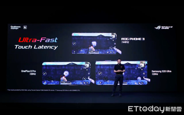▲超強散熱！華碩5G電競手機ROG Phone 3　預計7月31日在台上市。（圖／翻攝ROG）