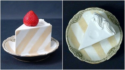 陶藝家限量作品「精典蛋糕碟」讓眼睛壞去　真相是「專門放草莓的盤子」