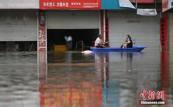 ▲▼安徽省應急管理聽坦承強降雨導致堤防防守壓力加大，。（圖／翻攝中新網）