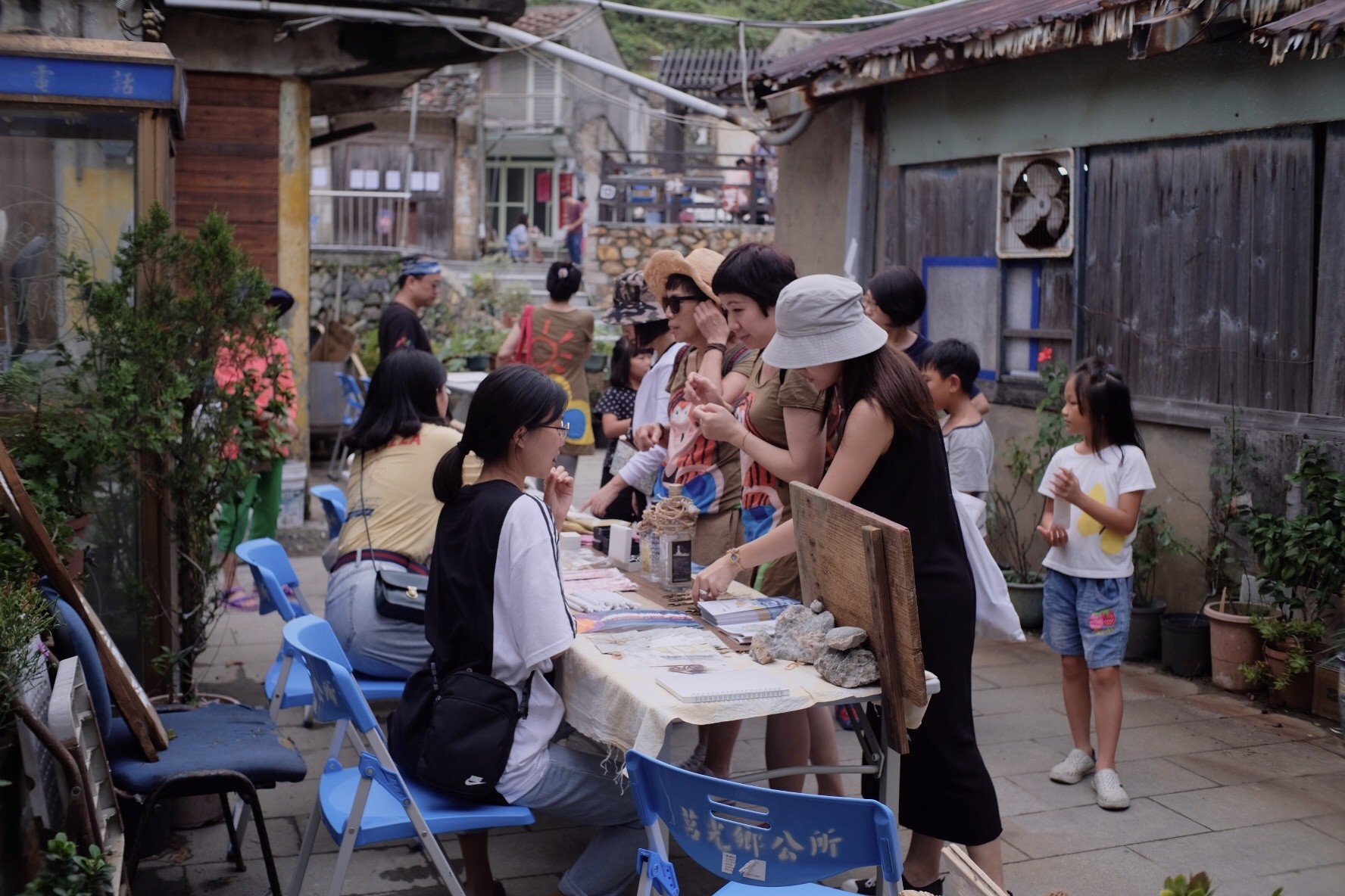 ▲「回外婆家」每年都會到西莒島舉辦市集活動。（圖／網友劉亦提供）