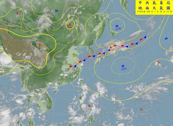 ▲▼天氣。（圖／中央氣象局）