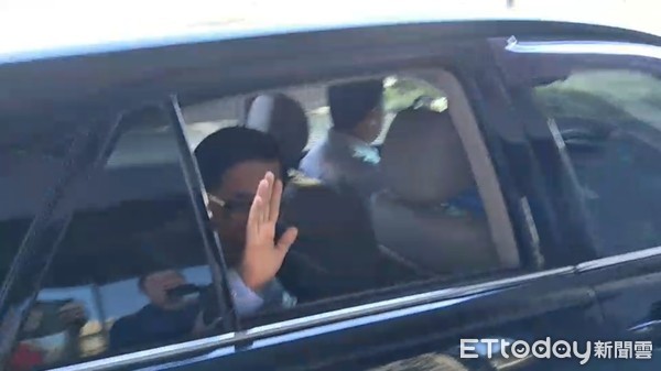 ▲▼陳水扁自台南住處北上探視李登輝。（圖／記者吳奕靖翻攝）