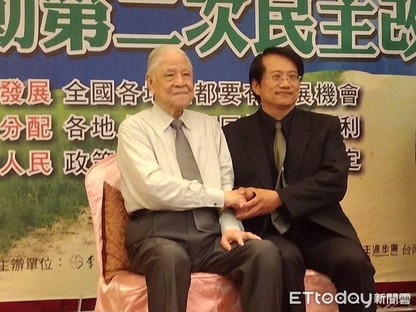 ▲台灣民主之父前總統李登輝離世，台南市議員蔡旺詮感到十分不捨。（圖／記者林悅翻攝）
