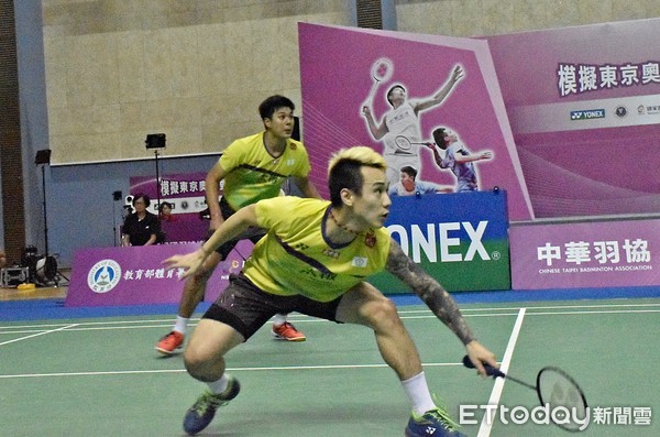 ▲▼模擬東奧賽，盧敬堯、楊博涵      。（圖／記者謝孟儒攝）