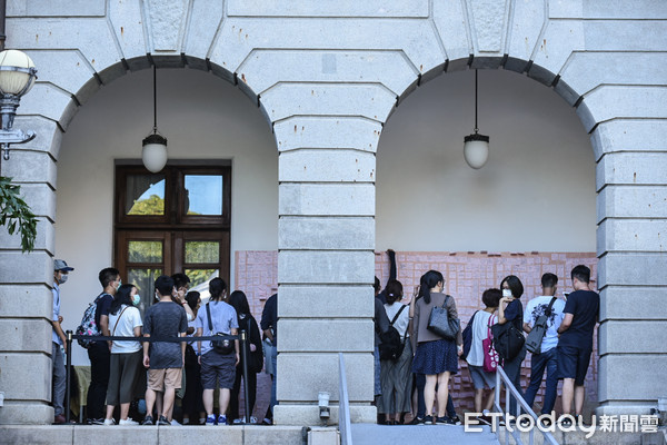 ▲台北賓館故前總統李登輝追思會場，開放民眾弔唁。（圖／記者林敬旻攝）