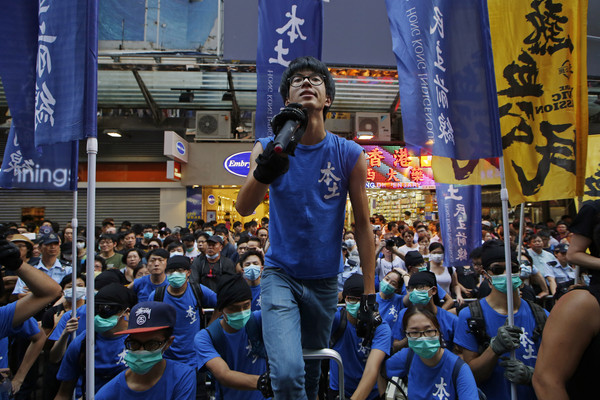 ▲香港「民主前線」前召集人黃台仰。（圖／達志影像／美聯社）