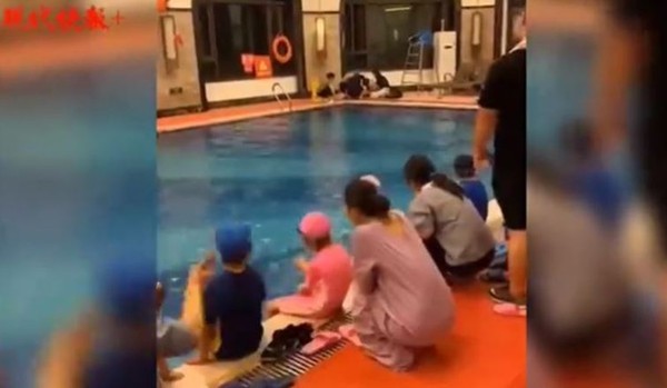 ▲6歲童上游泳課溺水。（圖／翻攝自現代快報）