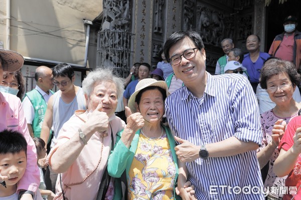 ▲民進黨高雄市長補選候選人。（圖／記者許宥孺翻攝）