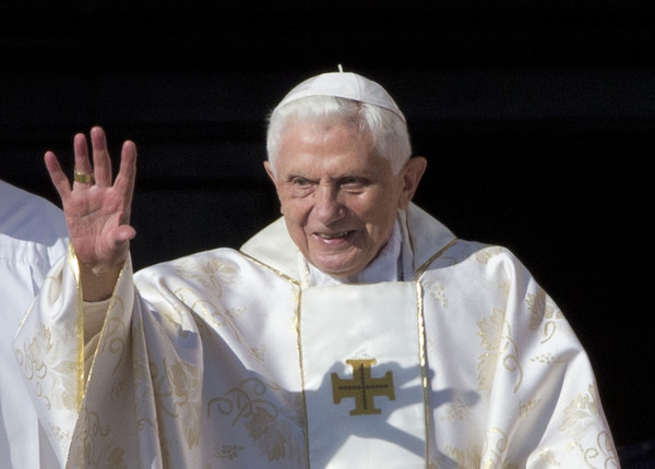 ▲▼前教宗本篤十六世（Pope Benedict XVI）。（圖／達志影像／美聯社）