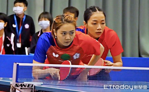 ▲▼模擬東奧賽，鄭先知、劉馨尹。（圖／記者顏如玉攝）